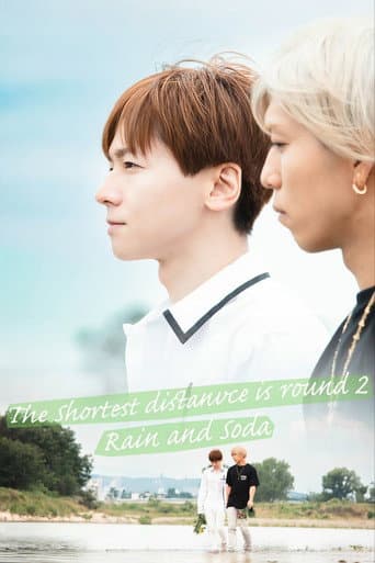 The Shortest Distance Is Round: Rain and Soda